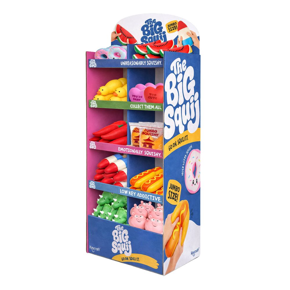 DS1167 The Big Squij Floor Display Stand (FSDU)