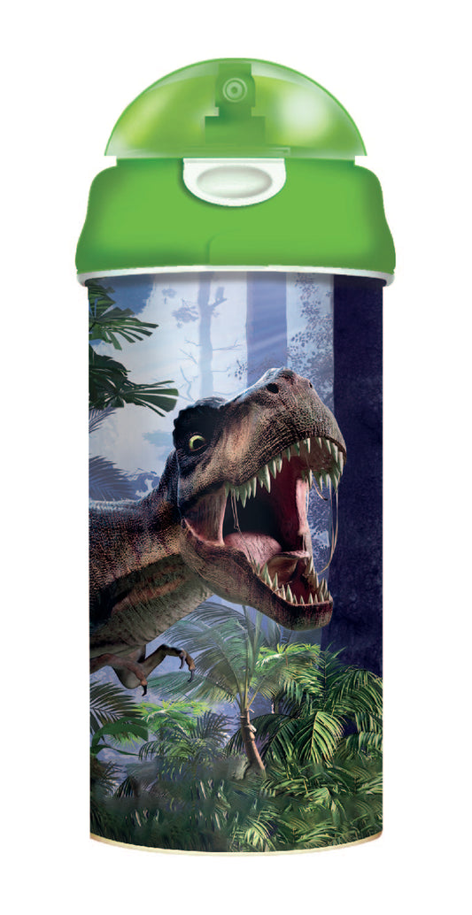 3D LiveLife Drinking Bottles - T-Rex Scene