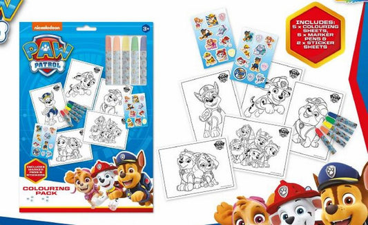 Paw Patrol Colouring Pack