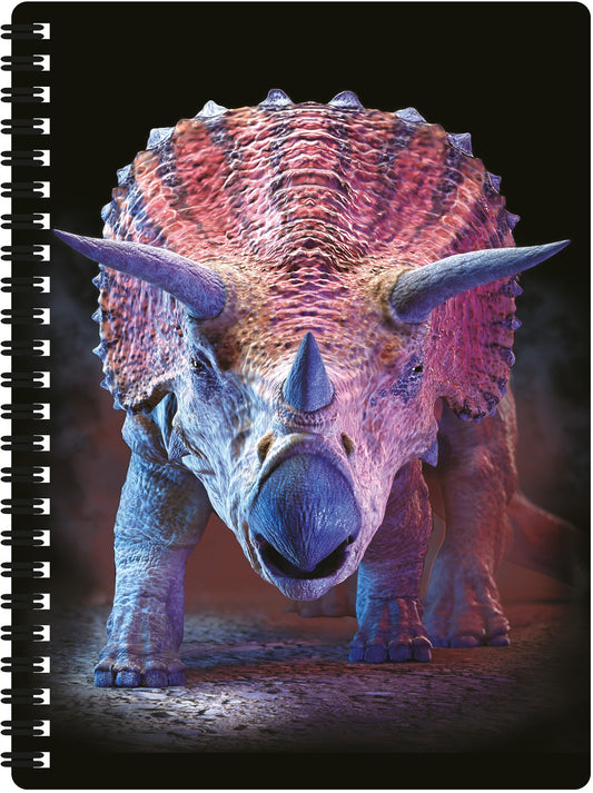 3D LiveLife Notebooks - Triceratops