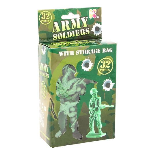 PY38 Army Soldiers with Bag