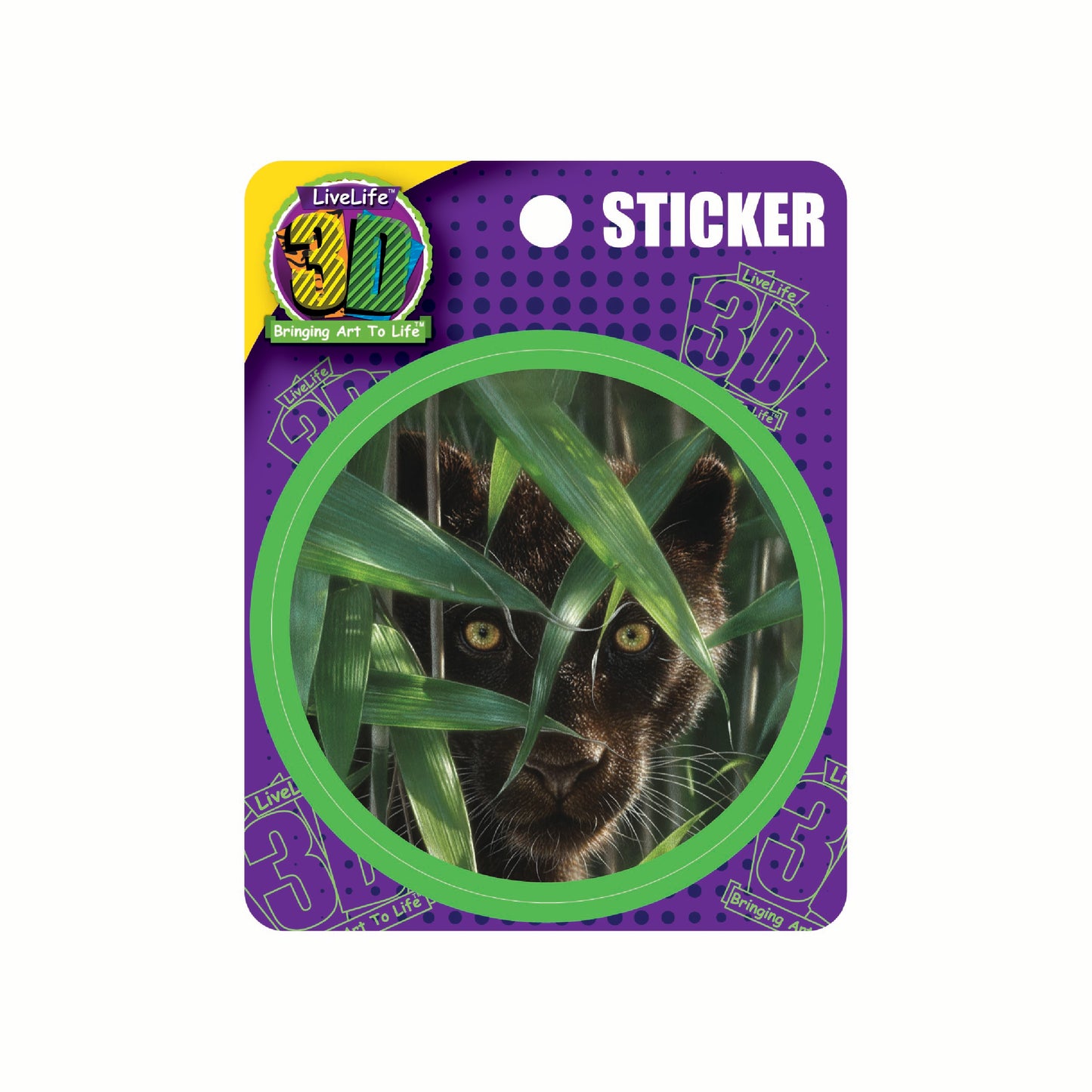 3D LiveLife Stickers - Wild Eyes