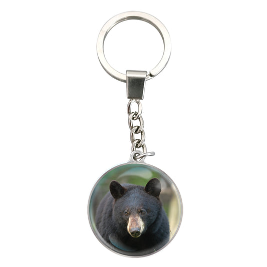 Magnidome Keychains - Black Bear