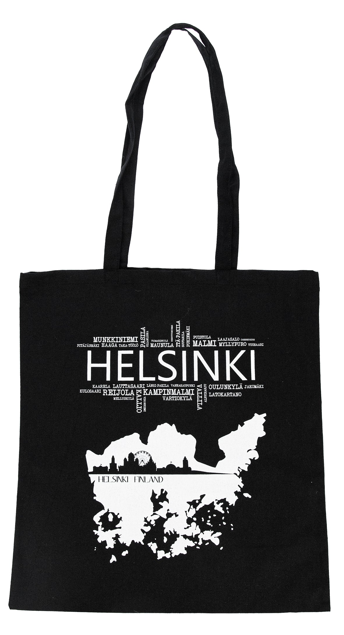 Helsinki Kotiseutu Kangaskassi musta HEL