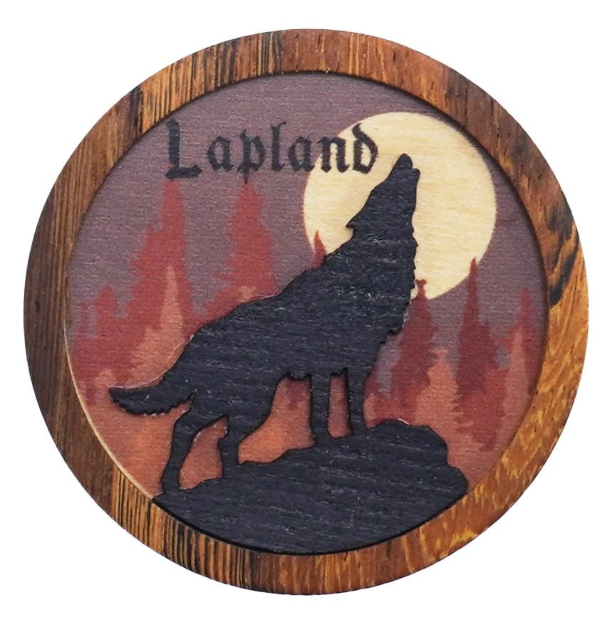 Huskyn Varjo Puumagneetti LAP