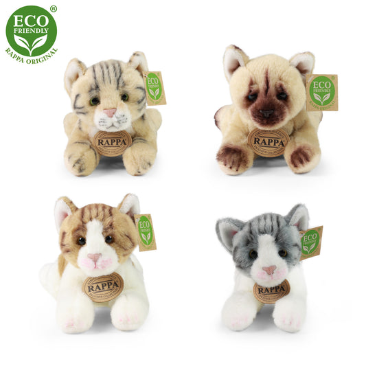 Plush cats assort 18 cm DISPLAY
