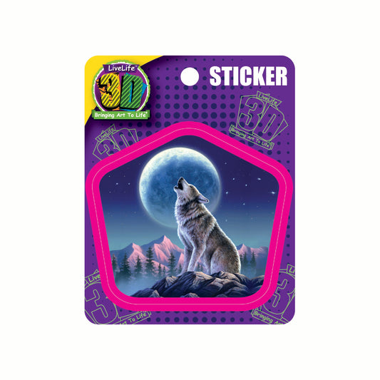 3D LiveLife Stickers - Moonlight Sonata