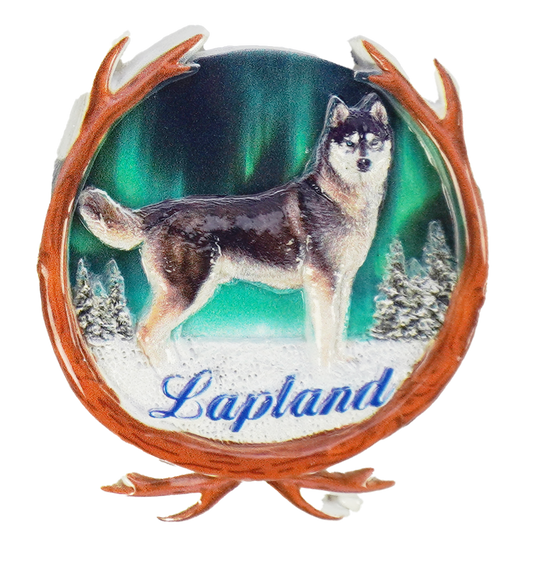 Husky Metsässä Keraaminen Magneetti LAP