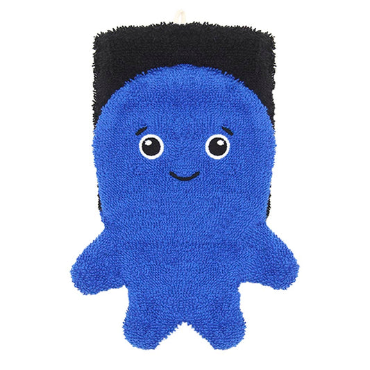 Squid blue Washcloths Small
