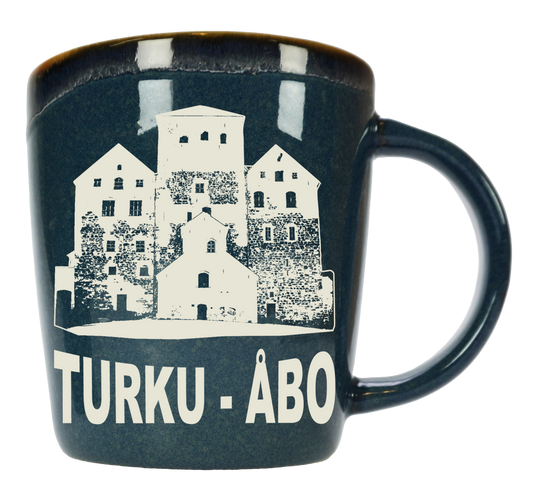 Rustic Mug Turku Blue TKU