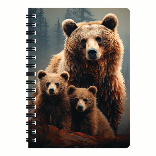 3D LiveLife Jotters - The Three Grizzly Bears