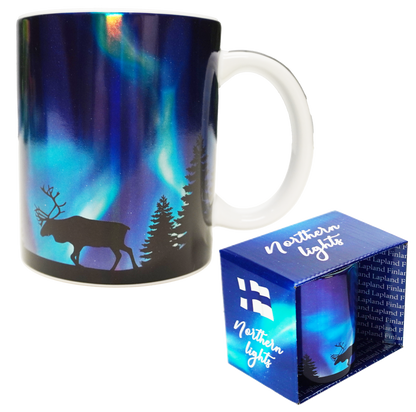 Aurora Borealis muki sininen