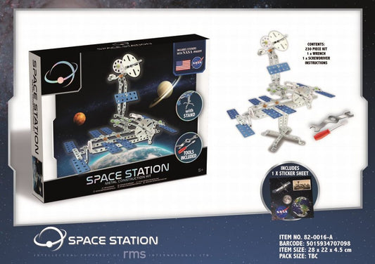 Nasa Space Station Metal Construction