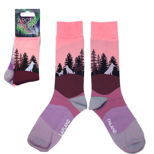 Husky Forest 40-46 Socks Lilac FIN LAP
