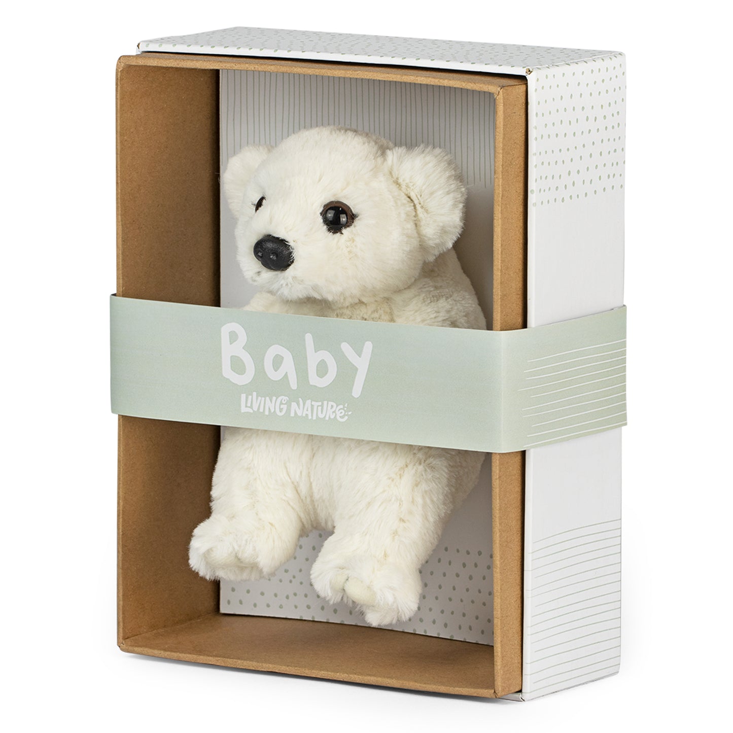 AN740 Polar Bear Baby 17cm