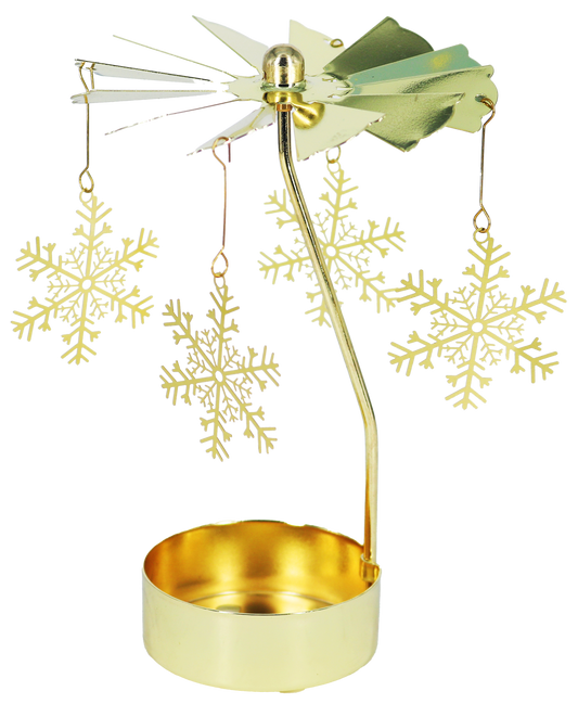 Snowflakes Tealight Carousel