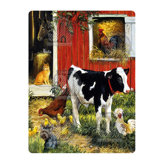 3D LiveLife Postcards - Barnyard Brood