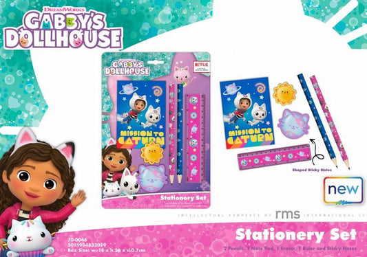 Gabbys Dollhouse Stationery Set