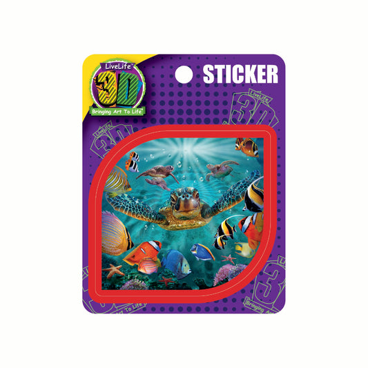 3D LiveLife Stickers - Tiny Bubbles