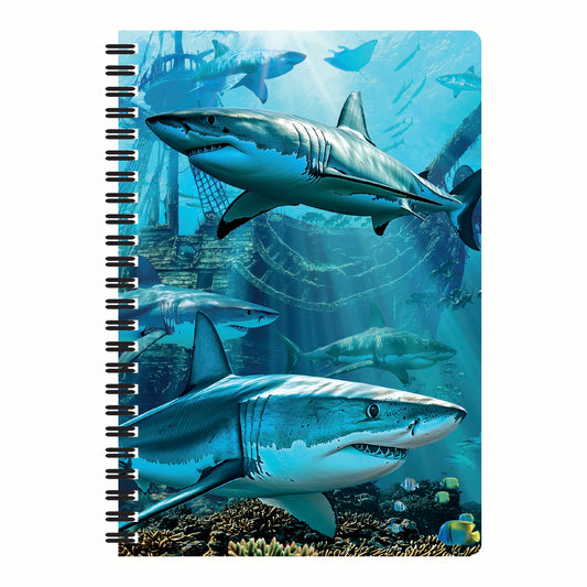 3D LiveLife Notebooks - Shark Wreck