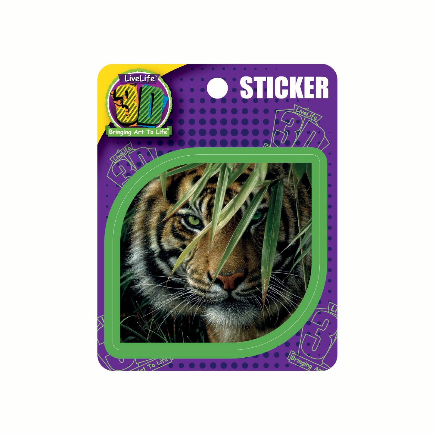 3D LiveLife Stickers - Emerald Forest