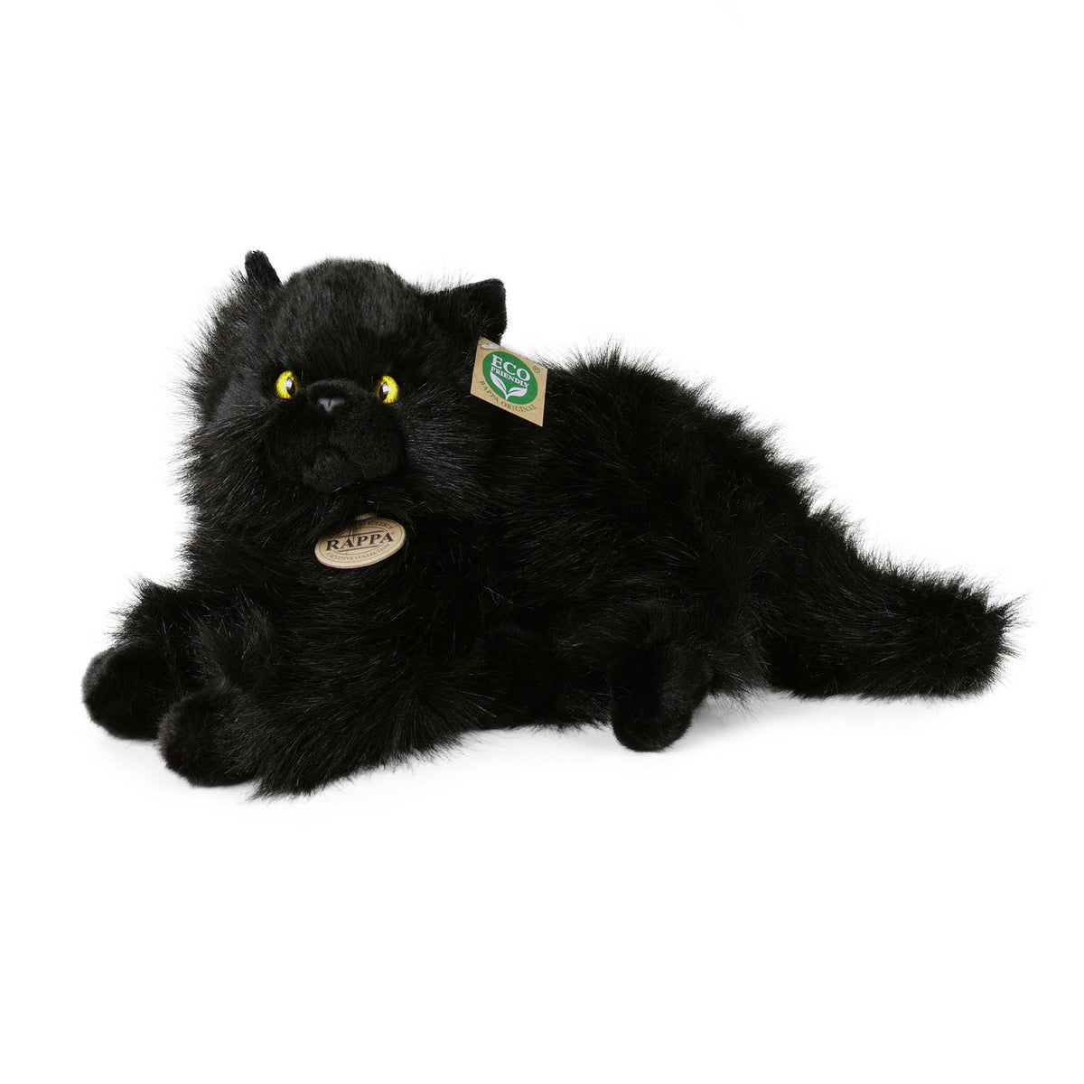 Plush black cat 30 cm