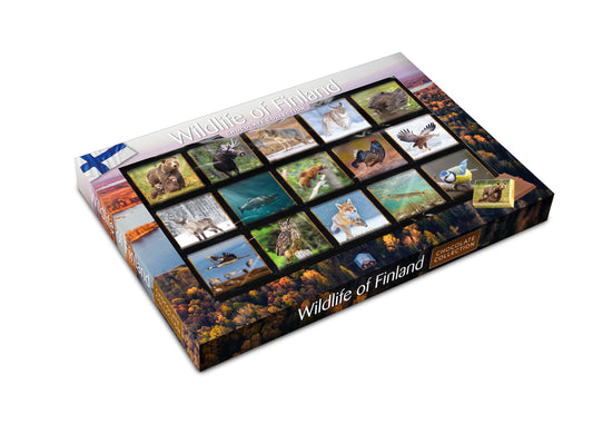 Wildlife of Finland Chocolate Assortment FIN 15-pack