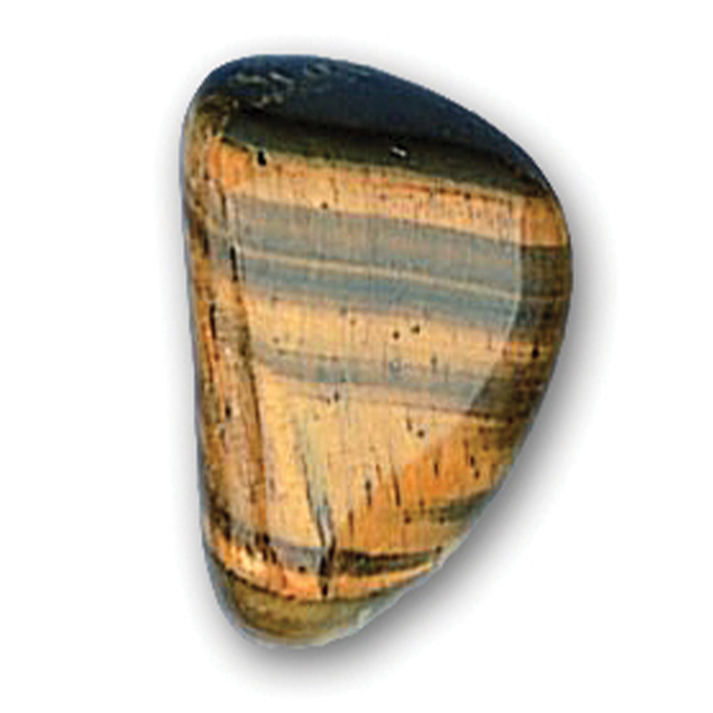 RM01GT Polished Gems Gold Tiger Eye