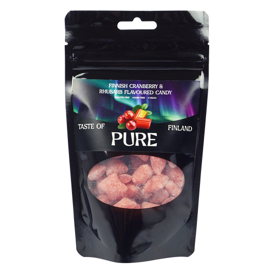 Pure Karpalon & Raparperin Makuinen Karamelli 100g