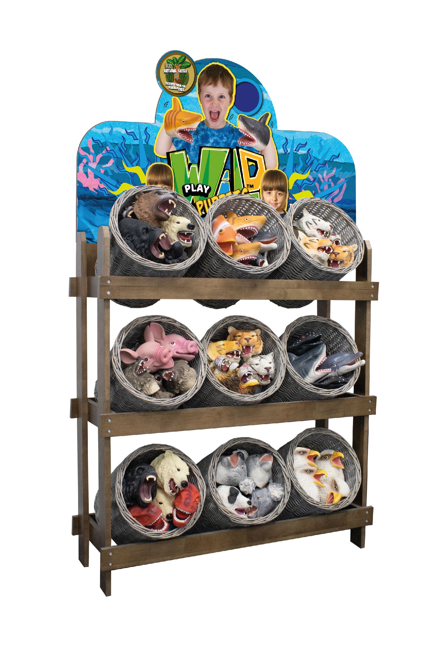 Wild Play Puppets Display Stand
