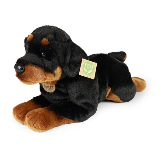 Plush Rottweiler dog 39 cm