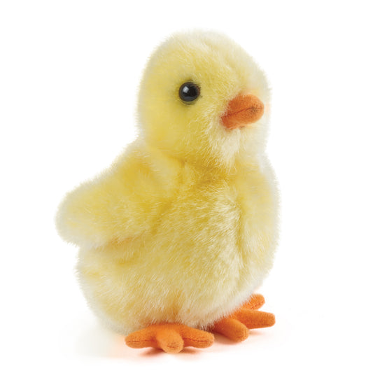 AN364Y Yellow Fluffy Chick 12cm