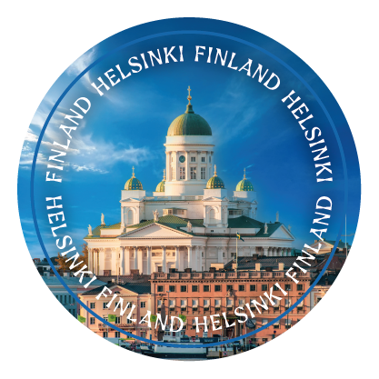 Helsinki Cathedral Coin 3,2 cm HEL FIN