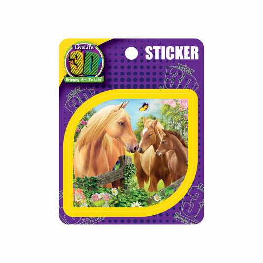 3D LiveLife Stickers - Greener Pastures