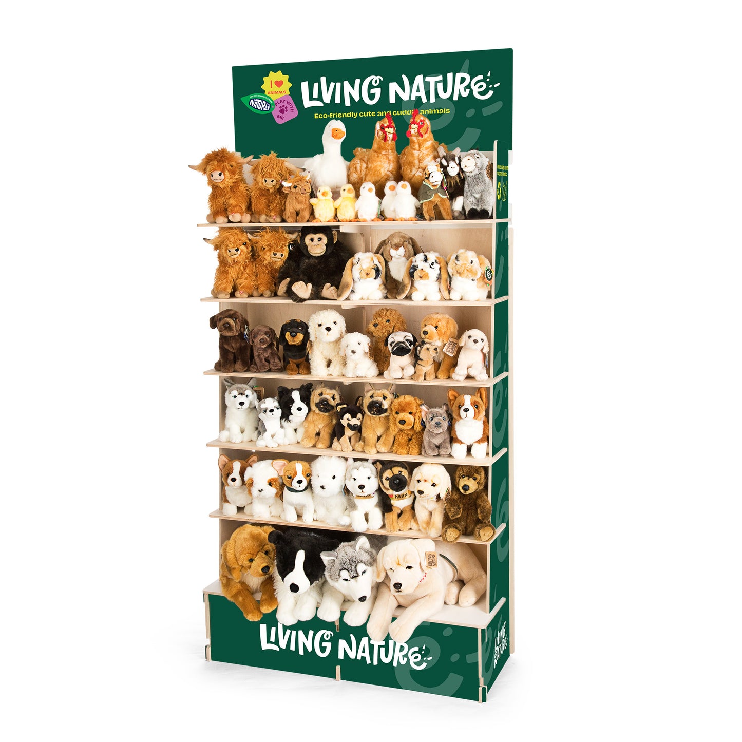 DS1098 Living Nature Eco Wall Display Stand