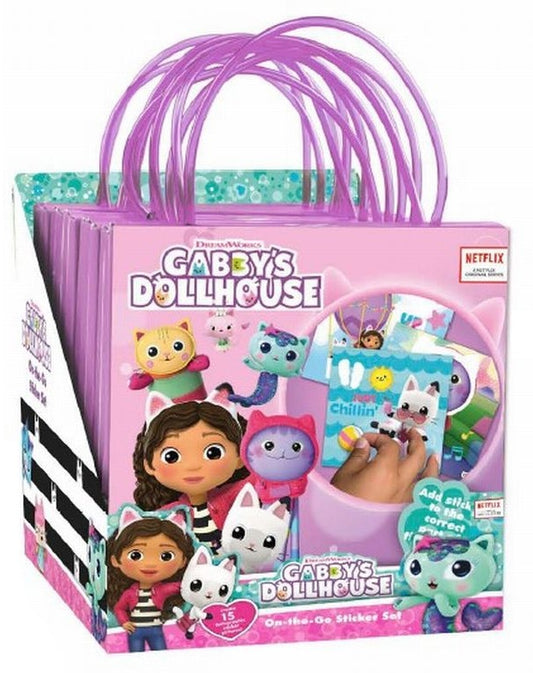Gabby's Dollhouse On The Go Sticker Set