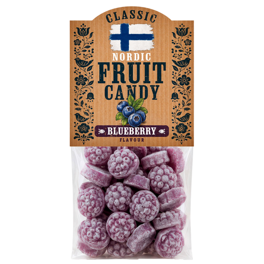 Nordic Fruit Blueberry Sweets 100g