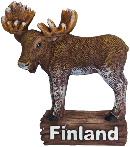 Seisova Hirvi Keraaminen Magneetti FIN