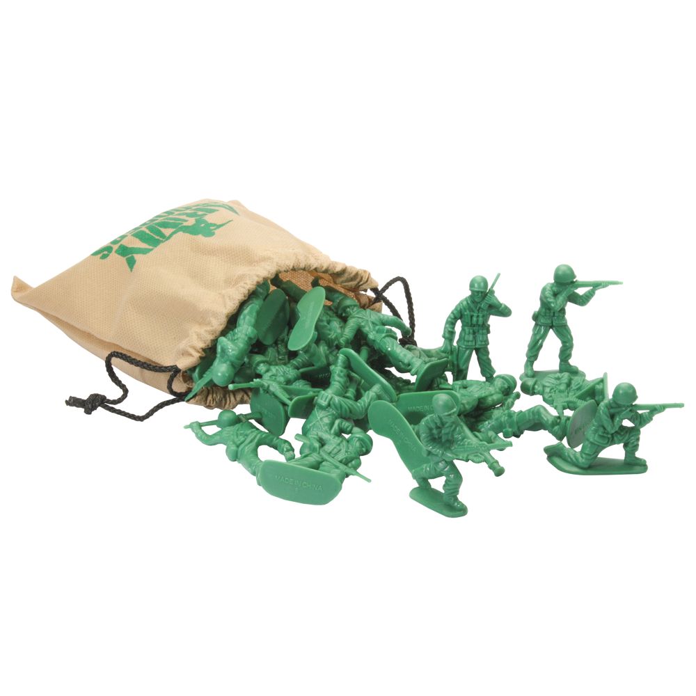 PY38 Army Soldiers with Bag