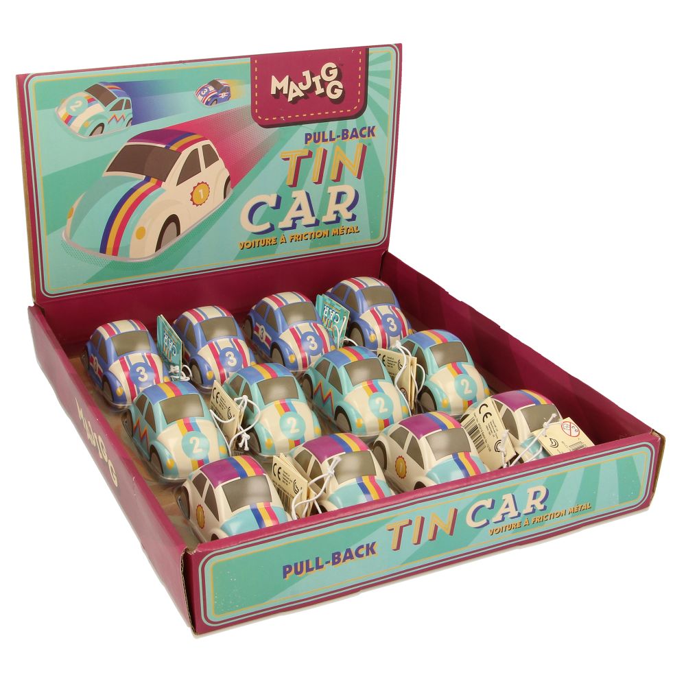 WD219 MAJIGG Pull Back Tin Car
