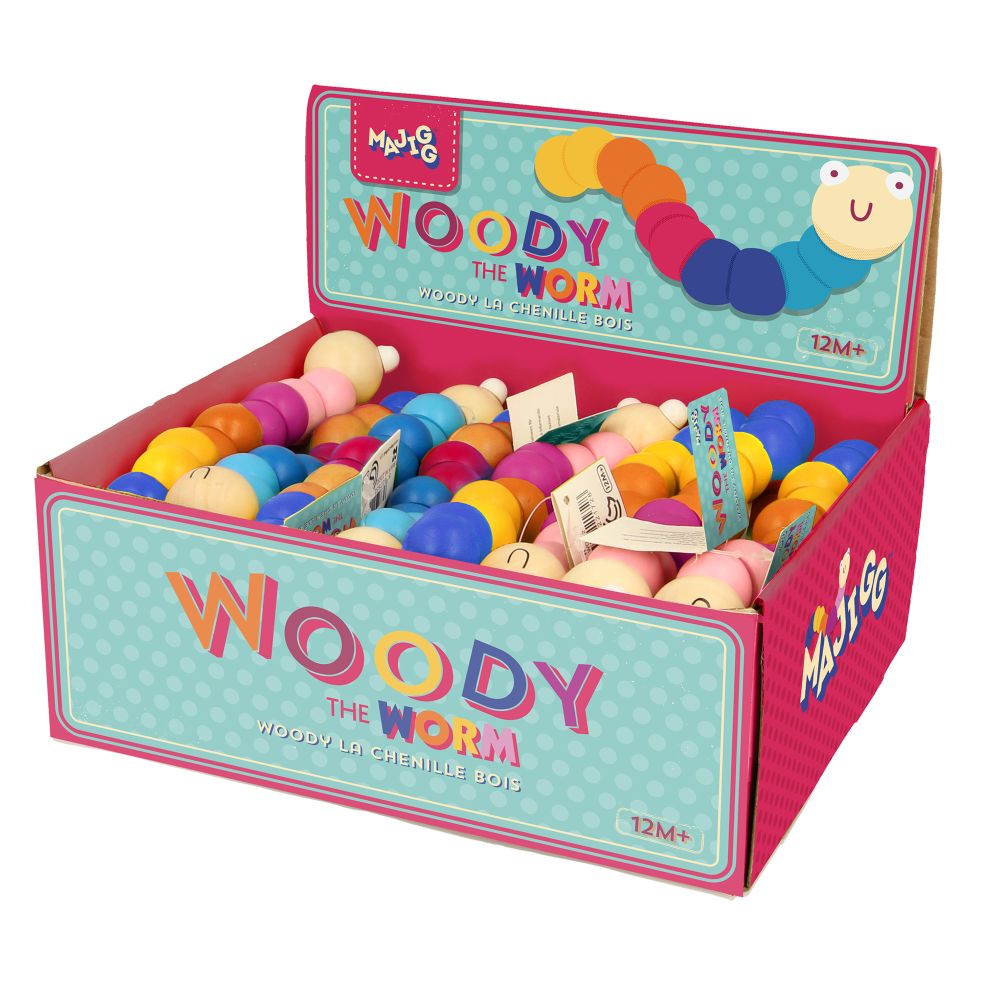 WD224F MAJIGG Woody the Worm FSC