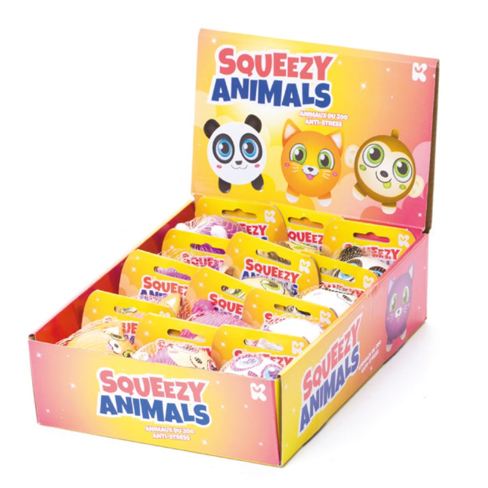 CR158 Cute Squeezy Animals