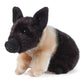 AN335BP Black & Pink Piglet 20cm