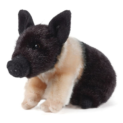 AN335BP Black &amp; Pink Piglet 20cm