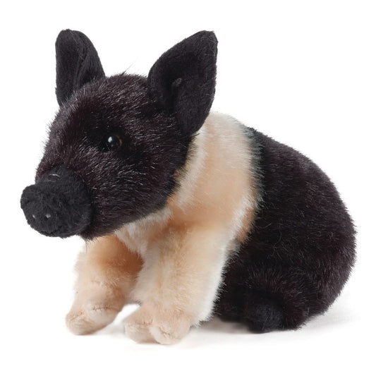 AN335BP Black & Pink Piglet 20cm