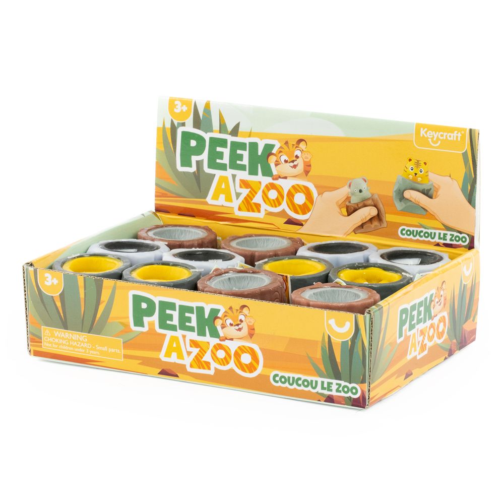 NV667 Peek A Zoo Animals