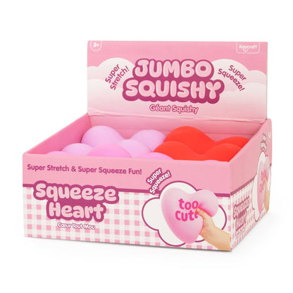 NV1072 The Big Squij Heart 15 cm - 3 Asst