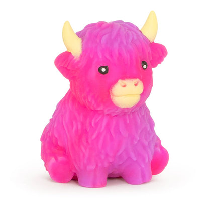 NV1078 Squishy Rainbow Highland Cow