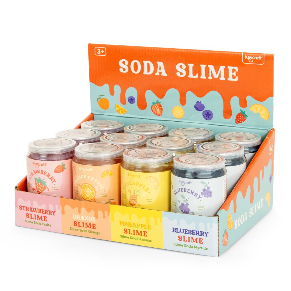 NV1051 Soda Slime - 4 Asst