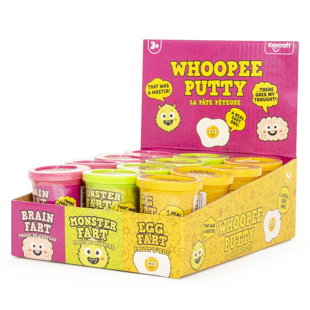NV1058 Whoopee Putty Joke Tub 3 asst